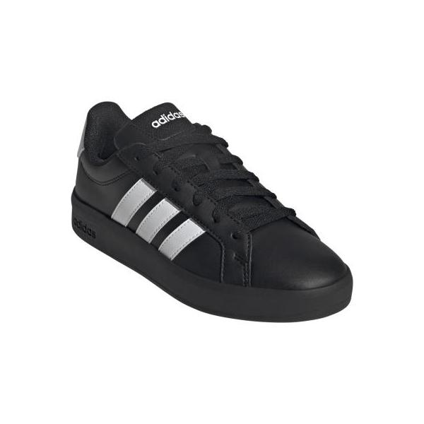 adidas GRANDCOURT3.0J  KJ4367 アディダス グランドコート 3 kj4367 ジュニア 22.0〜25.5cm ひも靴 キッズ 子供 コートシューズ BLACK/WHITE ブラック/ホワイト