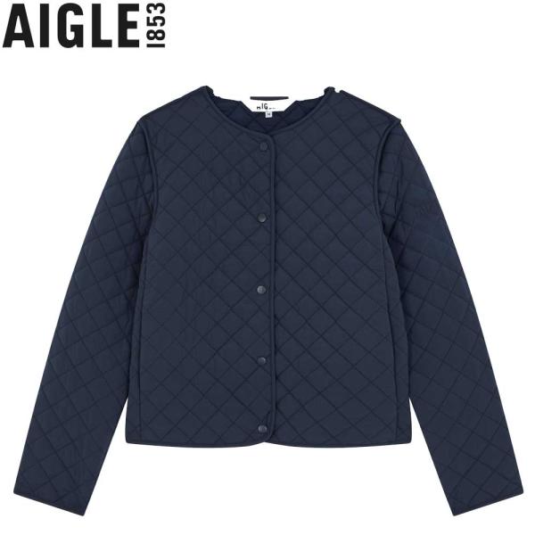 未使用❗️AIGLE 撥水　リブカラー　ショートジャケット　ボンバージャケット 未使用❗️AIGLE 撥水リブカラーショートジャケットボンバー