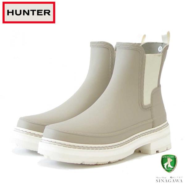【SALE】 ハンター HUNTER WFS2100RMA （レディース）  レディース リファインド スティッチ ディテール チェルシー ブーツ ：Skimming Stone  防水ブーツ ラバーソール 全天候型 アンクル レイン シューズ サイドゴア「靴」 shoes-sinagawa_hunter-