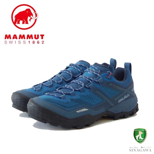 【SALE】 MAMMUT マムート Ducan Low GTX  Men 303003521（メンズ）カラー：sapphire-dark sapphire(50293)  アウトドアスニーカー ウォーキングシューズ 防水 ハイキングシューズ「靴」 shoes-sinagawa_mammut-352150293