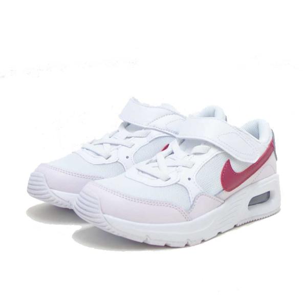 NIKE（ナイキ） エアマックス SC PSV CZ5356 125 ホワイト／ピンク