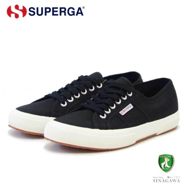 �X�y���K SUPERGA 2750-COTU CLASSIC�i���j�Z�b�N�X�j�u���b�N / Fwhite (s000010f83)  �i�`�������ȃL�����o�X�X�j�[�J�[  �����Y