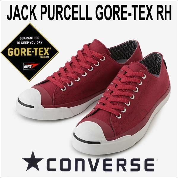 コンバース スニーカー メンズ レディース 透湿 防水 ジャックパーセル ゴアテックス R レッド赤 Converse Jackpurcell Goretex R Converse Jackpurcell Goretex R R シューズウォーカーカワカミ靴店 通販 Yahoo ショッピング