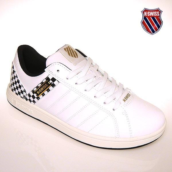 ケースイス スニーカー K Swiss メンズ Ksl03 ホワイト ネイビー ゴールド 白 Kswiss Ksl03 Wng シューズウォーカーカワカミ靴店 通販 Yahoo ショッピング