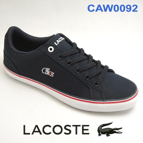 ラコステ スニーカー レディース キャンバス Lerond Caw0092 092 ネイビー ホワイト Lacoste トリコロール Lacoste Lerond Caw0092 092 シューズウォーカーカワカミ靴店 通販 Yahoo ショッピング