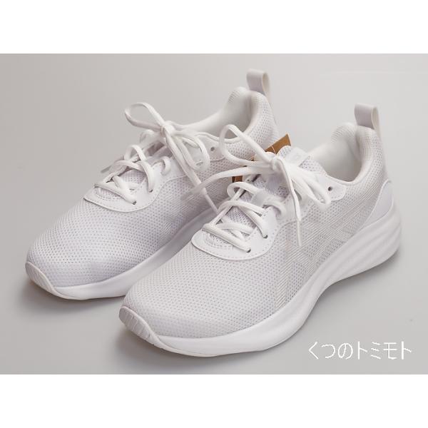 asicsスポーツシューズホワイト アシックス（ASICS）（キッズ）ジュニアスポーツシューズ レーザー