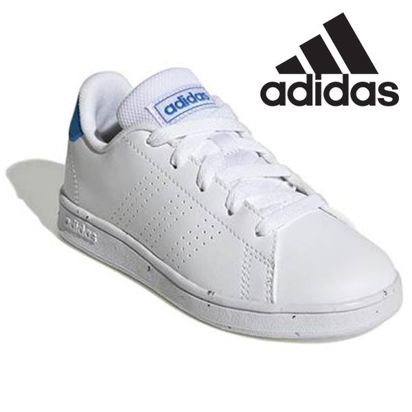 adidas（アディダス） スニーカー レディース 靴 白 ホワイト 青
