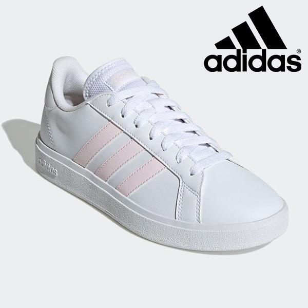 adidas（アディダス） スニーカー レディース 靴 白 ホワイト ピンク