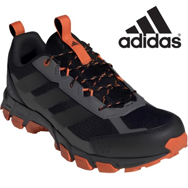 アディダス スニーカー メンズ トレッキングシューズ ハイキング ブラック 軽量 ウォーキング 黒 adidas TERREX ROCKADIA KJ0410 テレックス ロッカディア