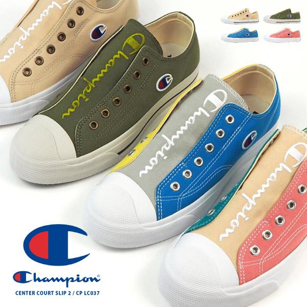 チャンピオン Champion スリッポンスニーカー CENTER COURT SLIP 2 CP 