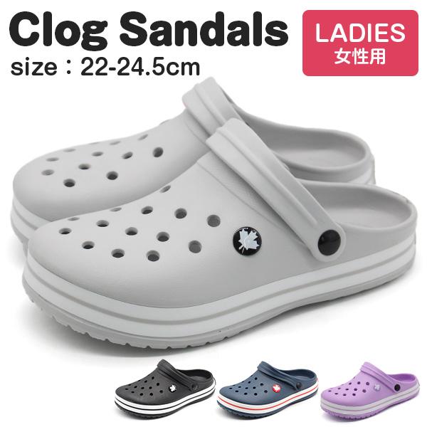 サンダル レディース 靴 2WAY 軽量 軽い サボサンダル クロッグ
