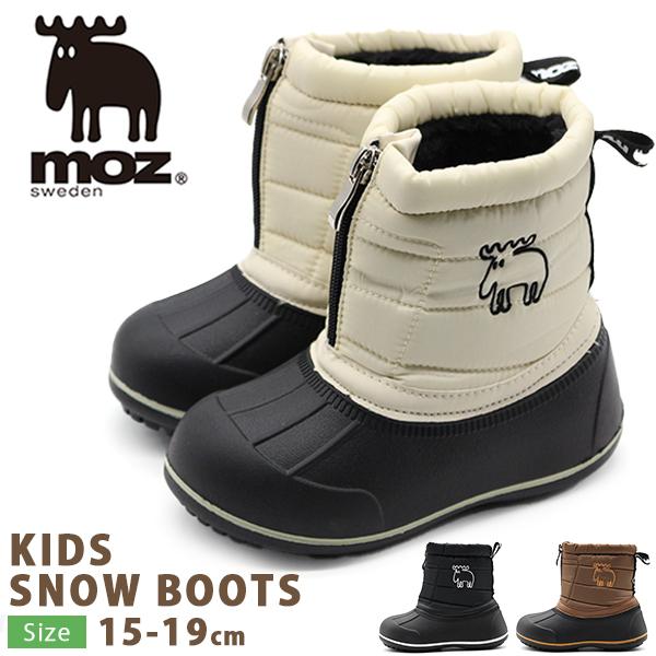 moz（モズ） スノーブーツ キッズ ジュニア 子供 長靴 雨靴 ショート