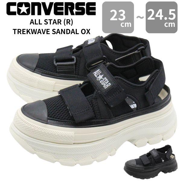 CONVERSE（コンバース） サンダル レディース 靴 ローカット 黒色