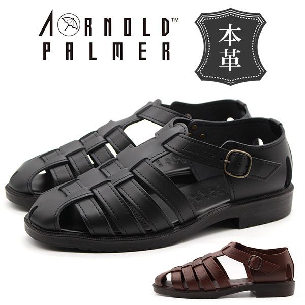 Arnold Palmer（アーノルドパーマー） サンダル メンズ 靴 本革 天然