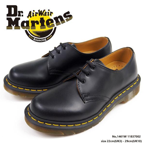 ドクターマーチン　ポストマンシューズ Dr.Martens ドクターマーチン 3ホールシューズ 1461W 11837002