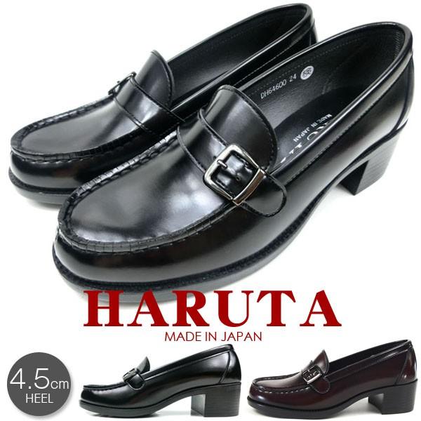 HARUTA（ハルタ） ローファー レディース ブラック 4600 : シューズ 