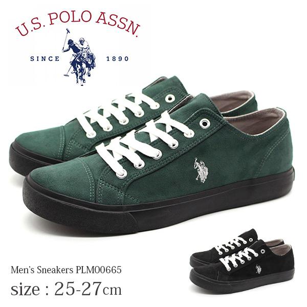 スニーカー メンズ 靴 おしゃれ シンプル シック スウェード調 しなやかな靴底 快適 滑りにくい 黒 ブラック グリーン 普段履き Us Polo ユーエスポロ Plm Plm シューズベース Yahoo Japan店 通販 Yahoo ショッピング
