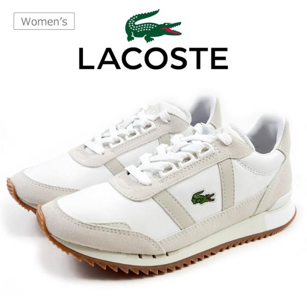 ラコステ LACOSTE 白スニーカー PARTNER RETRO 0121 1 SF00102-65T
