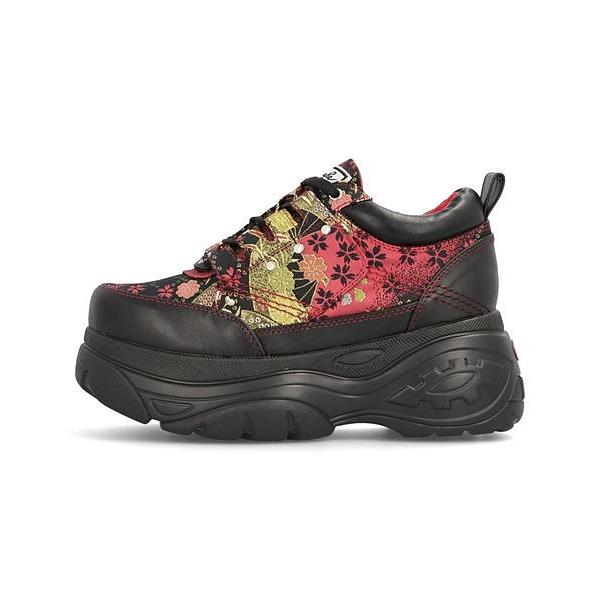 厚底 ローカット スニーカー ヒール レディース ヨースケ Yosuke ブラック レッド シューズダイレクト Yahoo 店 通販 Yahoo ショッピング