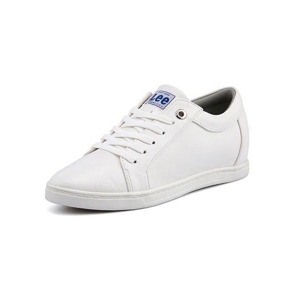 リー ローカット スニーカー インヒール 痛くない 歩きやすい 疲れない レディース リバティ Liberty Lee 6907 ホワイト シューズダイレクト Yahoo 店 通販 Yahoo ショッピング