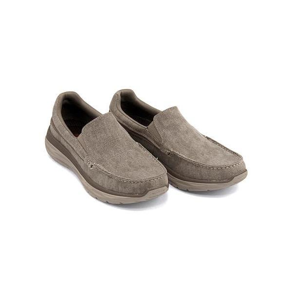 スケッチャーズ スリッポン スニーカー メンズ ハーセンアロンドロ Harsen Alondro Skechers トープ シューズダイレクト Yahoo 店 通販 Yahoo ショッピング