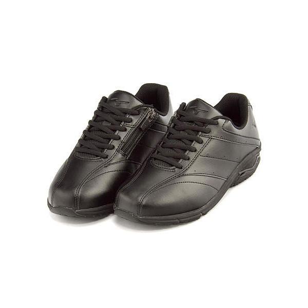 ミズノ ウォーキングシューズ スニーカー レディース 限定モデル 反射材 サイドジップ 4e 幅広 Wave Promenade Sp 3 Sw Mizuno B1gl ブラック シューズダイレクト Yahoo 店 通販 Yahoo ショッピング