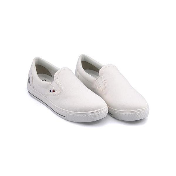 ルコックスポルティフ スリッポン スニーカー レディース テルナバウンドsp Teluna Bound Sp Le Coq Sportif Ql1njc13wh ホワイト シューズダイレクト Yahoo 店 通販 Yahoo ショッピング