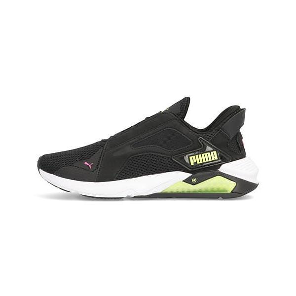プーマ ランニングシューズ スニーカー レディース リキッドセルメソッド Lqdcell Method Puma プーマ ブラック フィジーイエロー ピンク シューズダイレクト Yahoo 店 通販 Yahoo ショッピング