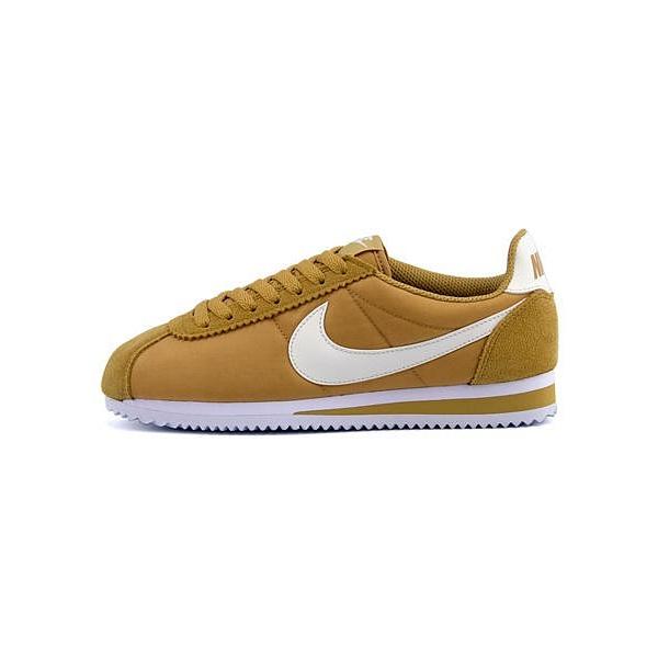 ナイキ ランニングシューズ スニーカー レディース クラシックコルテッツナイロン Classic Cortez Nylon Nike クラブゴールド セイル ホワイト シューズダイレクト Yahoo 店 通販 Yahoo ショッピング