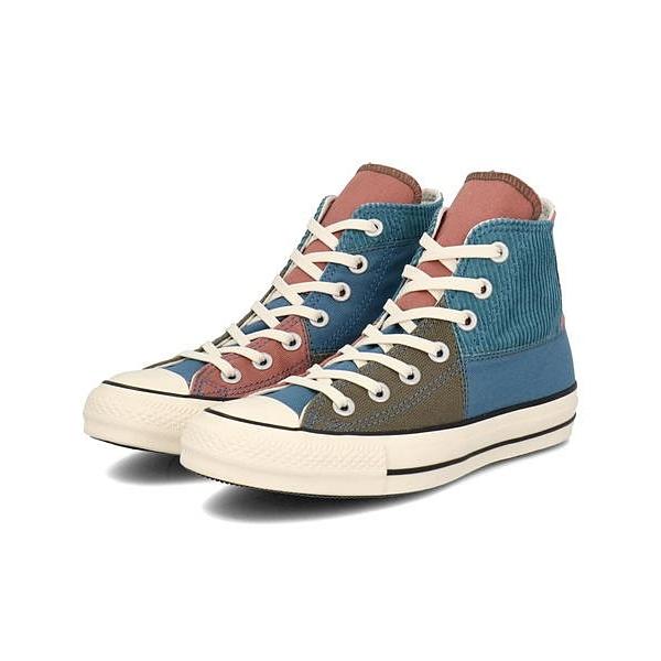 Converse コンバース All Star 100 Patchwork Hi レディーススニーカー オールスター100パッチワークhi 1sc596 ブルー グレー シューズダイレクト Yahoo 店 通販 Yahoo ショッピング