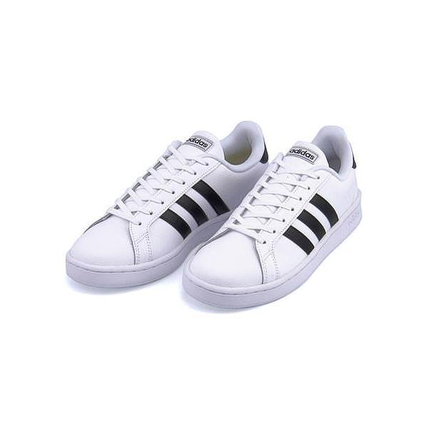 アディダス ローカット スニーカー メンズ グランドコートレザーu Grandcourt Lea U Adidas F ランニングホワイト コアブラック R シューズダイレクト Yahoo 店 通販 Yahoo ショッピング