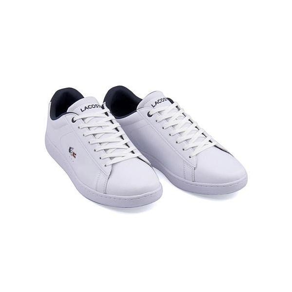 ラコステ ローカット スニーカー メンズ カーナビーエヴォ1197 Carnaby Evo 119 7 Lacoste Sma0013 ホワイト ネイビー レッド シューズダイレクト Yahoo 店 通販 Yahoo ショッピング