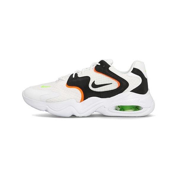 Nike ナイキ Air Max 2x メンズスニーカー エアマックス2x Ck2943 103 ホワイト ブラック エレクトリックグリーン ハイパークリムゾン シューズダイレクト Yahoo 店 通販 Yahoo ショッピング