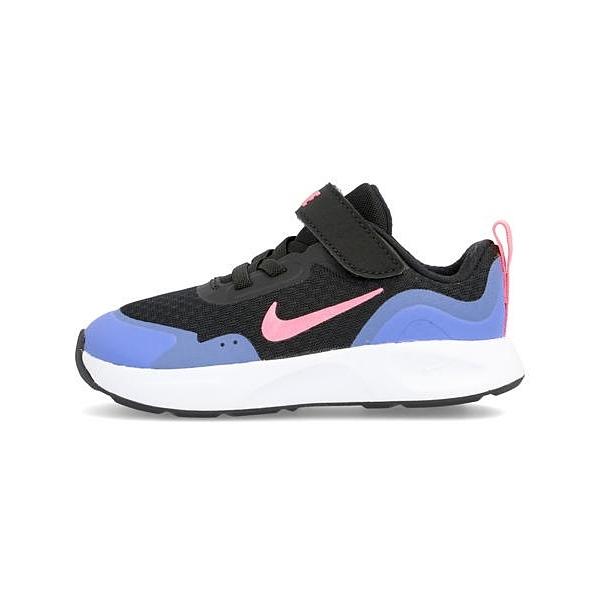 ナイキ ベビーシューズ スニーカー 女の子 ウェアオールデイtd Wearallday Td Nike Cj3818 ブラック サンセットパルス サファイア シューズダイレクト Yahoo 店 通販 Yahoo ショッピング