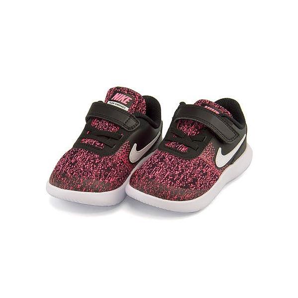 ナイキ ベビーシューズ スニーカー 女の子 男の子 キッズ ベビー 子供靴 Flex Contact Tdv Nike ブラック ホワイト レーサーピンク シューズダイレクト Yahoo 店 通販 Yahoo ショッピング