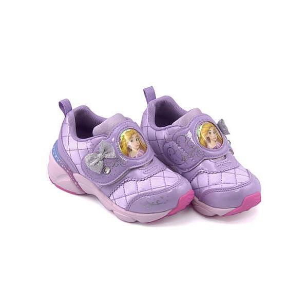 ディズニー ランニングシューズ スニーカー 女の子 Disney C1239 パープル シューズダイレクト Yahoo 店 通販 Yahoo ショッピング