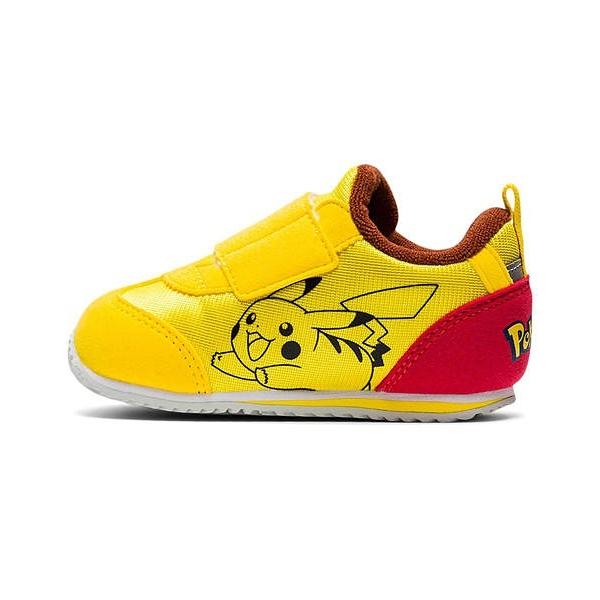 asics SUKU2 アシックス スクスク IDAHO BABY PM ベビーシューズ ポケモンコラボ ピカチュウ(アイダホベビーPM)  1144A193 750 イエロー