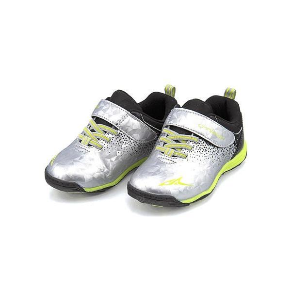 サッカーシューズ スニーカー 男の子 キッズ 子供靴 反射材 チャーキーズ Charkies シルバー シューズダイレクト Yahoo 店 通販 Yahoo ショッピング