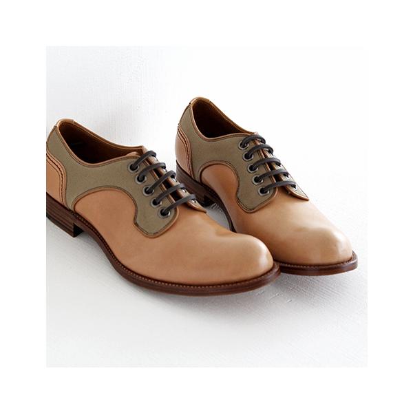 chausser ショセ レースレスオックスフォードシューズ 24cm chausser｜ショセ C-2175 キャップトゥレースアップシューズ