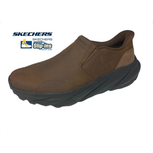 SKECHERS（スケッチャーズ） スリップインズ メンズ レザーシューズ