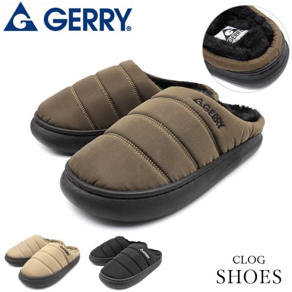 レディース 厚底 サンダル スリッポン サボ 軽量 モックシューズ 黒 スニーカー おしゃれ GR5582 GERRY  超PayPay祭
