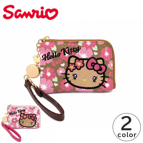 レア☆ 当時物 Hello kitty 小物ケース ハイビスカス柄 2000年製 レア
