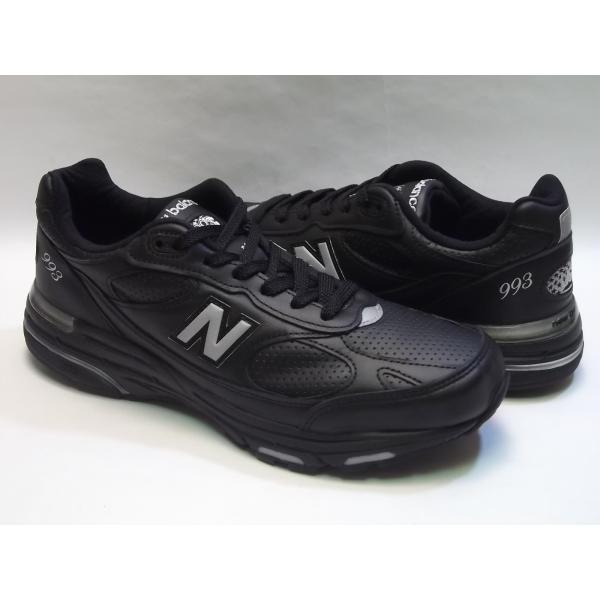 NEW BALANCE MR993 leather black MADE IN USA ニューバランス MR993 