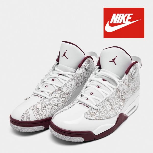 NIKE Air Jordan Dub Zero White/Cherrywood Red/Metallic Silver ナイキ エア ジョーダン ダブ ゼロ ホワイト ダークレッド ミッド バッシュ アメリカ USA 海外 :nike-air-jordan-dub-zero-white-cherrywood-red-metallic-silver:SHOETY 通販 エアジョーダン AIR JORDAN 白色 ホワイト 赤 レッド エアジョーダン