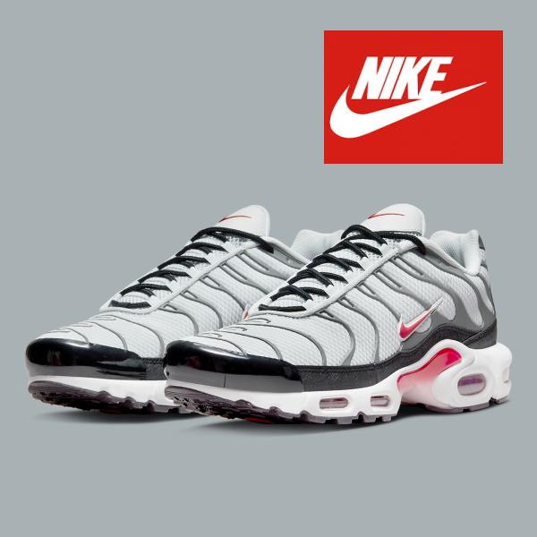 NIKE Air Max Plus Photon Dust/Varsity Red ナイキ エア マックス プラス グレー/レッド マップラ アメリカ USA 海外 限定 :nike-air-max-plus-photon-dust-varsity-red:SHOETY 通販 ナイキ NIKE マックス 赤 レッド 白色 ホワイト エアマックス