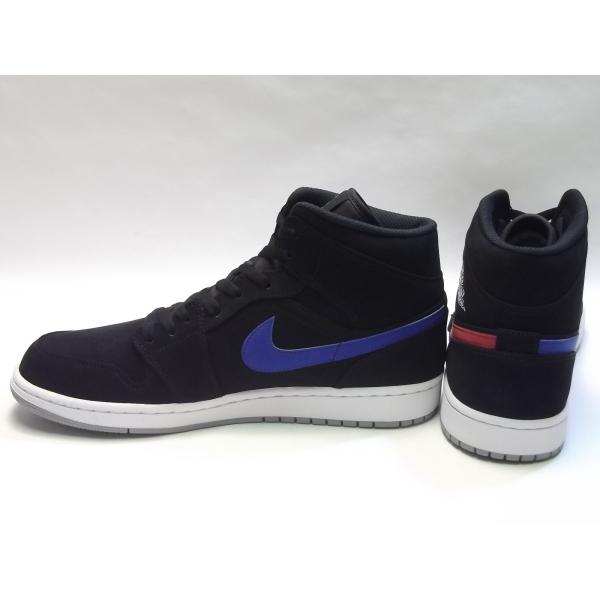 Nike Air Jordan 1 Mid Black University Red ナイキ エアジョーダン 1 ミッド ブラック レッド 黒 赤 青 マルチ Multi Swoosh Usa 海外 限定 未発売 065 Buyee Buyee Japanese Proxy Service Buy From Japan