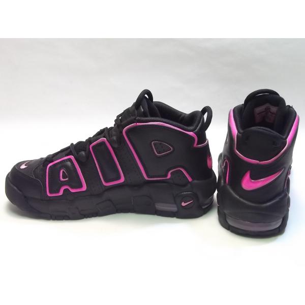 SALE NIKE AIR MORE UPTEMPO GS black/pink blast ナイキ エア モア 会員限定セール NIKE モアアップテンポ ブラック✖️ピンク スニーカー