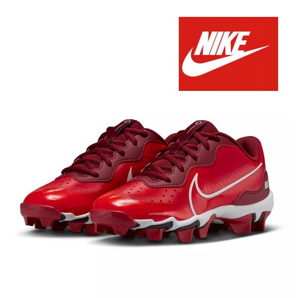 NIKE Alpha Huarache 4 Keystone bg University Red/White/Team Red ナイキ アルファハラチ  4 キーストーン レッド 赤 野球 ベースボールスパイク ジュニア 少年