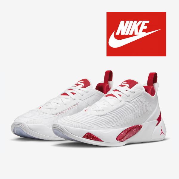 NIKE Jordan Luka 1 White/White/Fire Red ナイキ ジョーダン ルカ ホワイト レッド 白 赤 ドンチッチ  シグニチャー モデル バッシュ アメリカ USA 海外