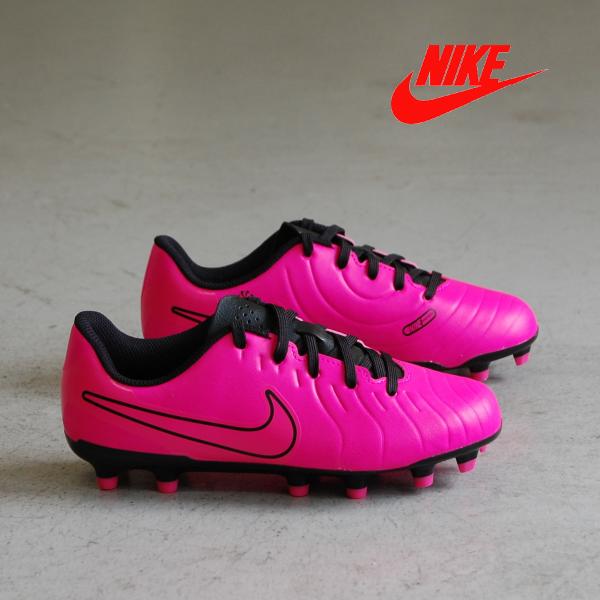 NIKE Jr Tiempo Legend 10 Club FG/MG Fierce Pink/Bl...